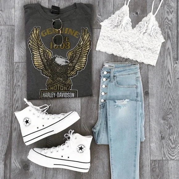 Harley-Davidson Oversized T-Shirt - Picture 2 of 4